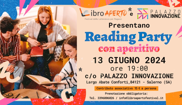 Arriva a Salerno il primo "Reading Party" 